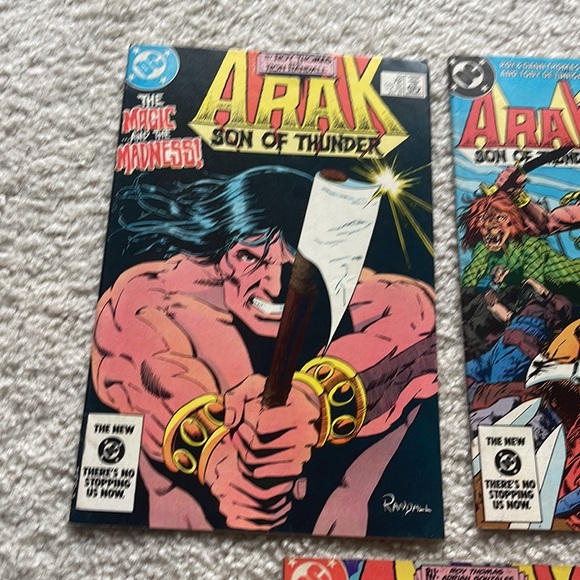 Lot of 5 Arak Son Of Thunder Comics DC - Picture 2 of 6
